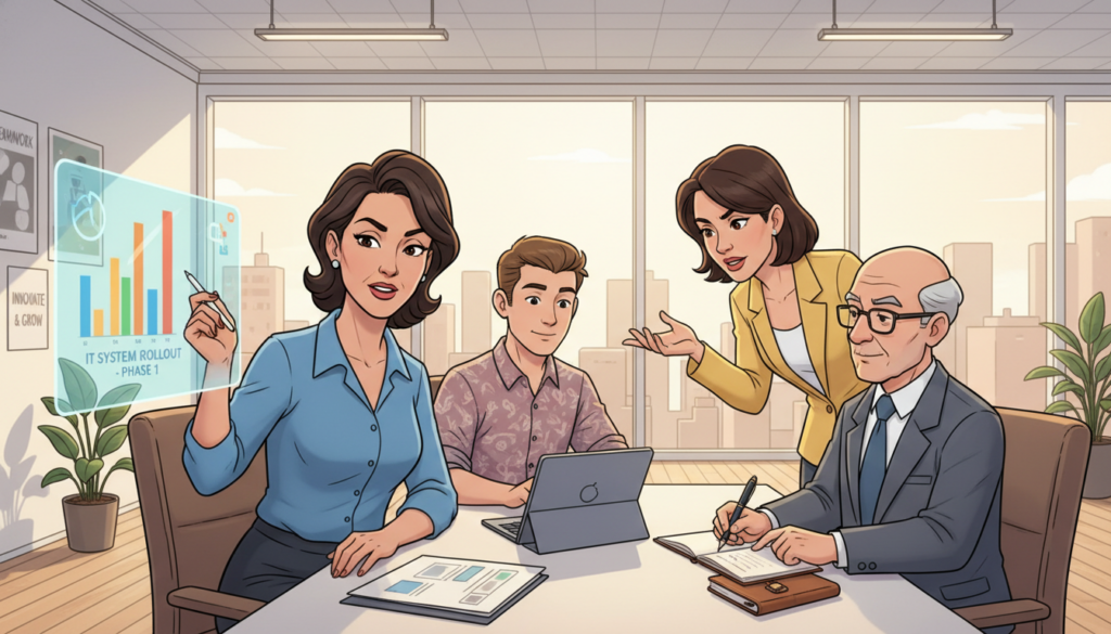 B2B IT rollout