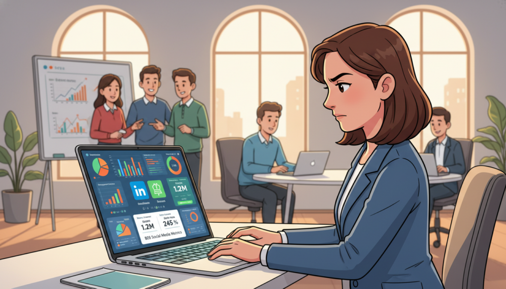 B2B social media tracking