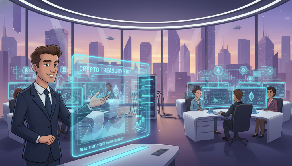 Crypto treasury ERP