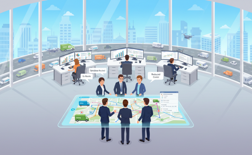 Optimizing B2B Delivery Routes: Advanced Fleet Management Modules in ERP