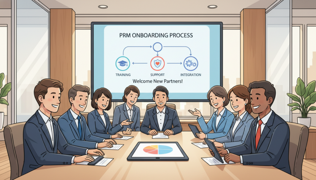 PRM (Partner Relationship Management) onboarding process