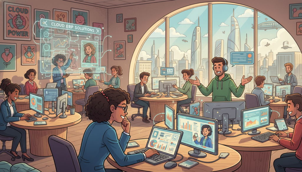 Remote workforce ERP