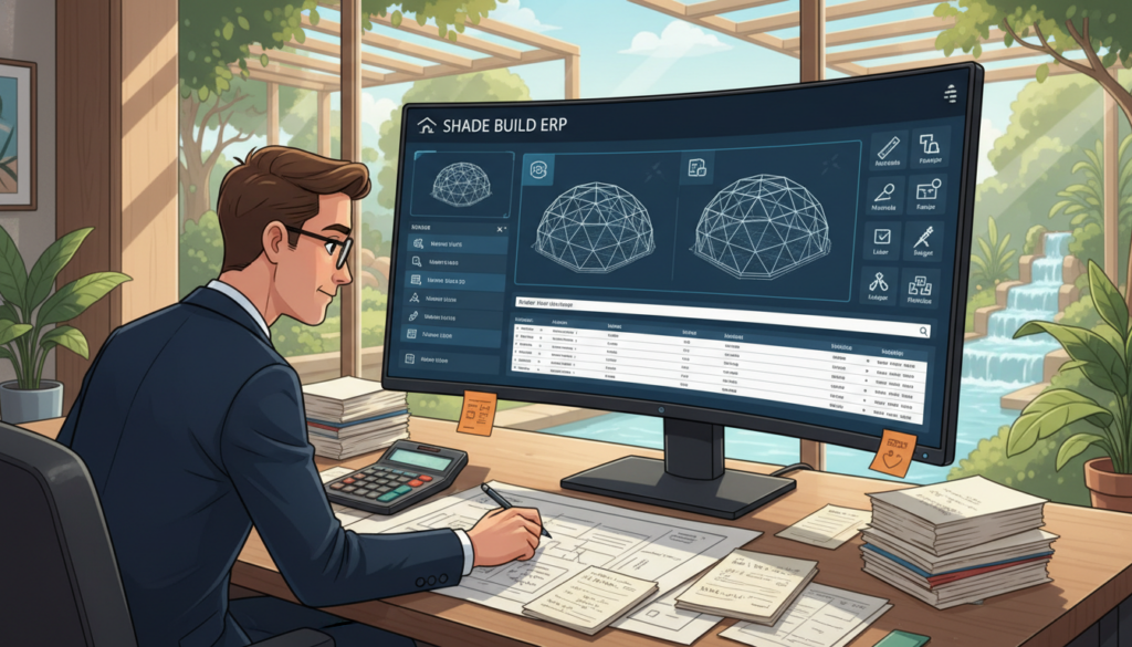 shade house construction software